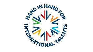 logo Hand in Hand for international Talents