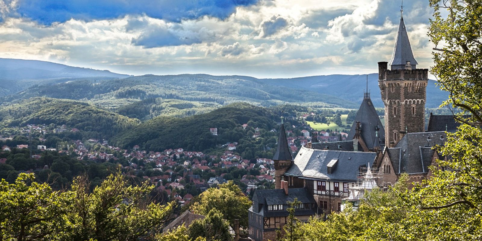 ©AdobeStock/Janni Schloss Château Wernigerode