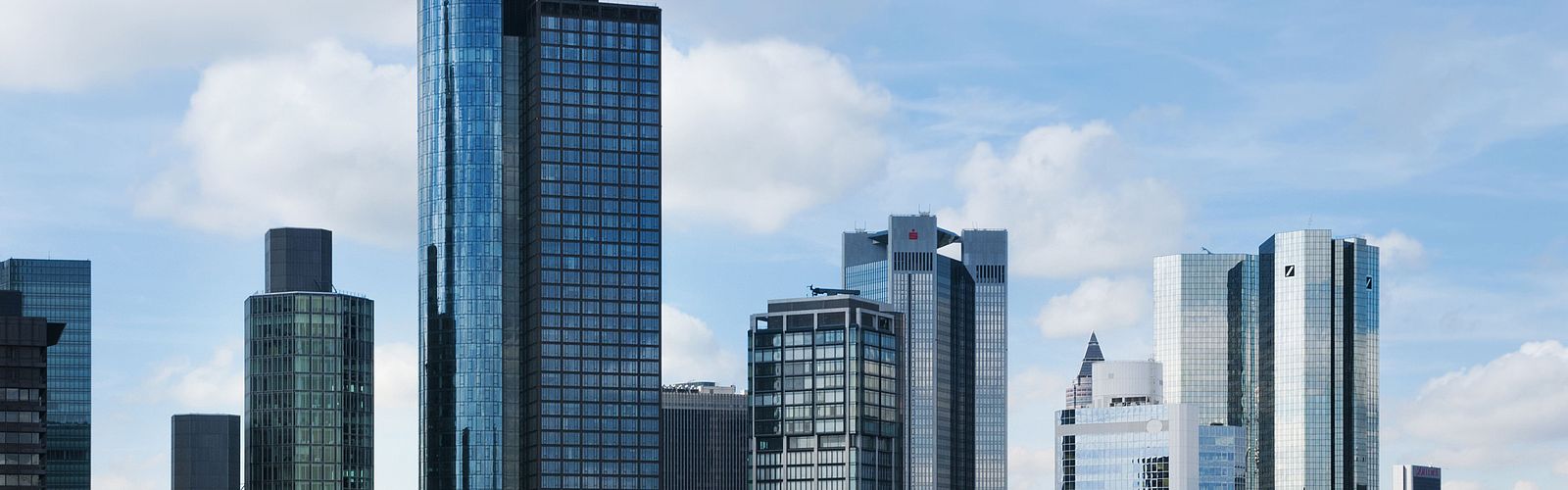Frankfurt Skyline des Finanzviertels