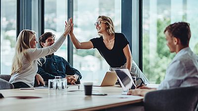 Emprendedores trabajando en Alemania