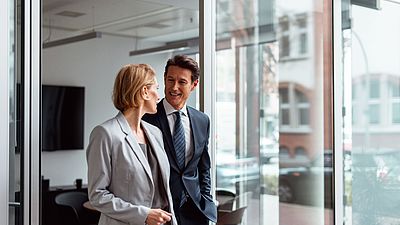 International skilled workers working in a German company