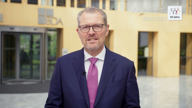 10 Jahre Make it in Germany: Statement von Dr. Rainer Dulger (Präsident BDA)