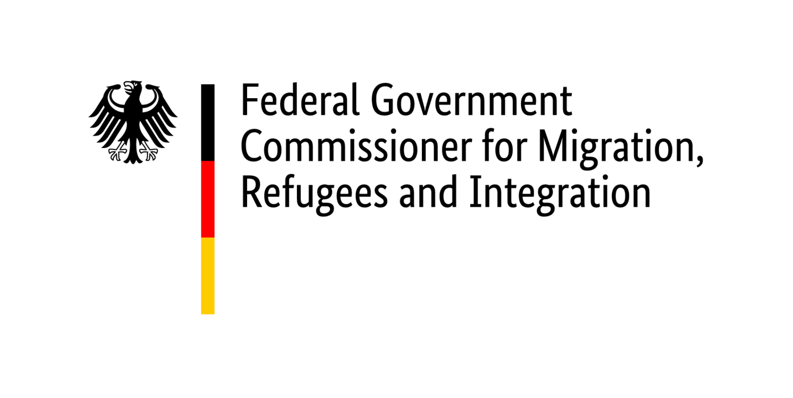 Logo Federal Government Commissioner for Migration, Refugees and Integration