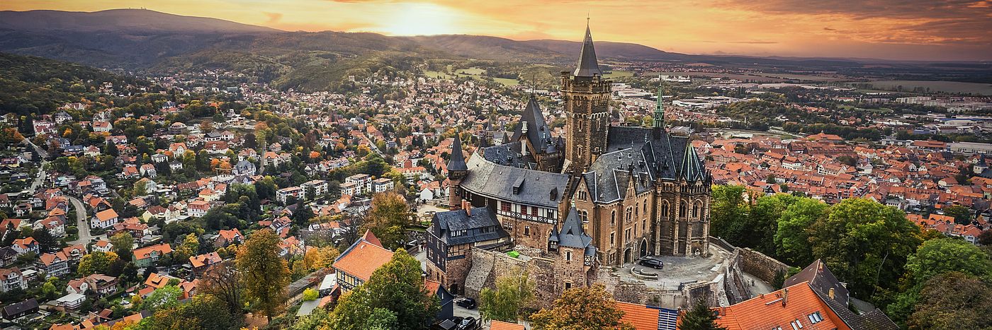 Wernigerode Castle in Germany