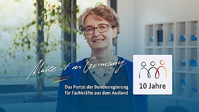 10 Jahre Make it in Germany: Statement von Kirstin von Graefe (ThAFF Thüringen)