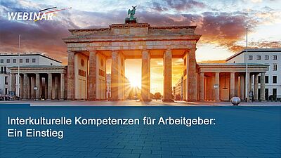 Webinar: Interkulturelle Kompetenzen für Arbeitgeber - Ein Einstieg
